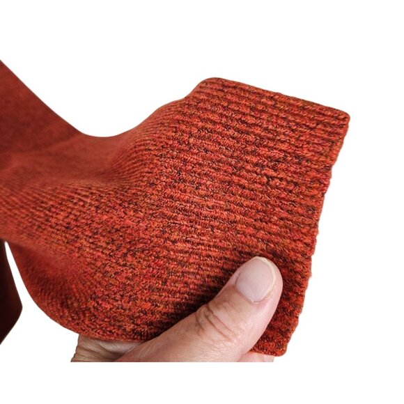 A New Day Womens Sweater Size Large Rust Cozy Warm Comfortable Crew Neck Stylish - Picture 4 of 11